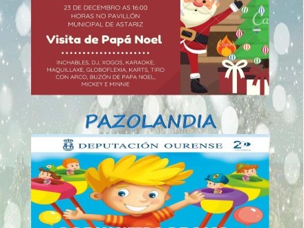 Fiesta de Navidad y Pazolandia