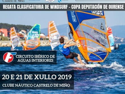 Regata clasificatoria de Windsurf-Copa Diputacin de Orense
