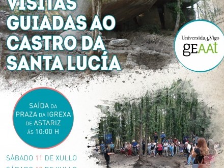 VISITAS GUIADAS AO CASTRO DA SANTA LUCA