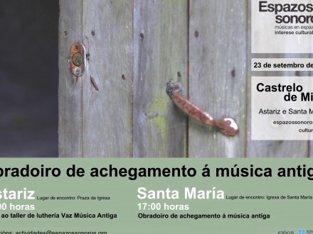 Espazos Sonoros en Castrelo de Miño: Achegamento á música antiga
