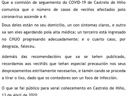 NOTA INFORMATIVA: ACTUALIZACIN SITUACIN COVID-19